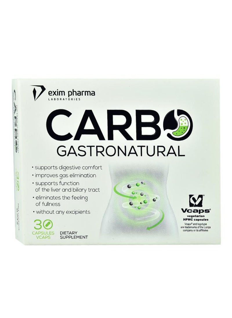 exim pharma Carbo Gastronatural Capsules 30S 