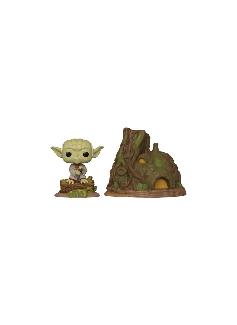Funko Funko Pop Town Star Wars  Yoda's Hut  Action Figure 46765  - Image 2