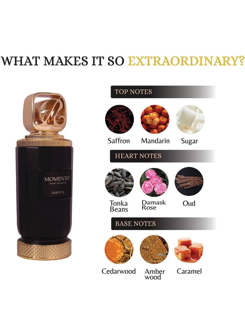 ريفس عطر ريفز مومنتو اكسترايت دي بارفان -للجنسين، 100 مل - Image 2