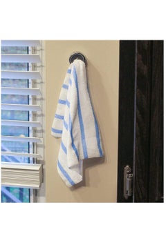 Excefore 3 Pieces Towel Holder Sticky Hook, Self Adhesive Towel Hooks, Towel Hooks Wall Mount, Stainless Coat Hooks  - Image 3