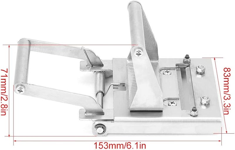 Stainless Steel Banding Trimmer Portable End Cutter Professional Woodworking Tool Lightweight 449g - Image 3