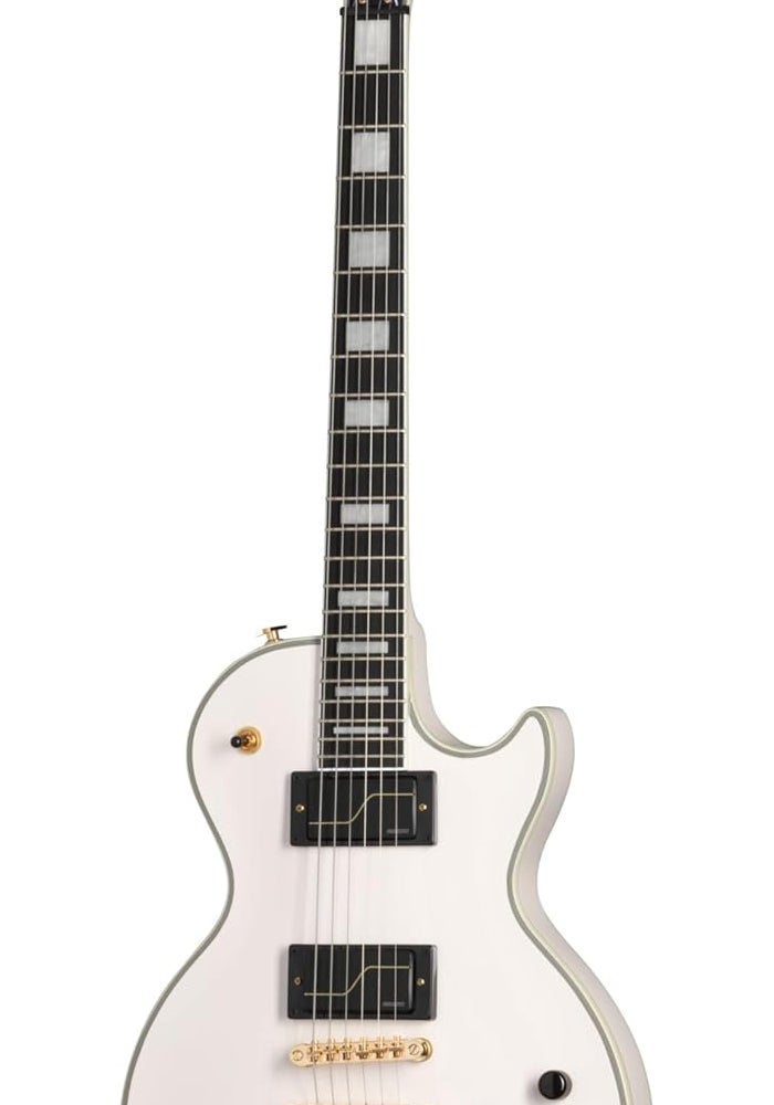 Epiphone Matt Heafy Les Paul Custom Origins Electric Guitar, Bone White with Hardshell Case - Image 4