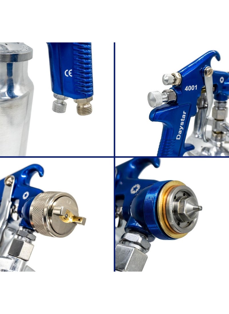 DayStar - 4001 Bottom Tank Professional Paint Gun 1.7mm 1000CC - Image 1