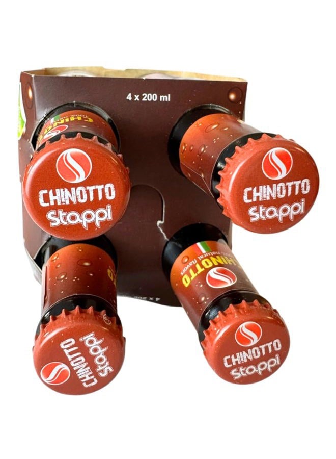 Stappi Chinotto Soda 4 x 6.7 fl oz. (200ml) "Stappi" [Italian Import] Sparkling Juice Beverage for Spirits | Non-Alcoholic Bitter Aperitif Cocktail Mixer| Citrus Chinotto Italian Drink Soda - Image 4