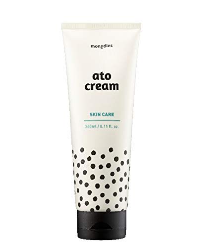 Mongdies Ato Cream  Moisturizing  Hydrating Solution for Sensitive  Delicate Skin Excellent Grade in German Derma Test EWG Green Level Ingredients Natural Fragrance 240ml