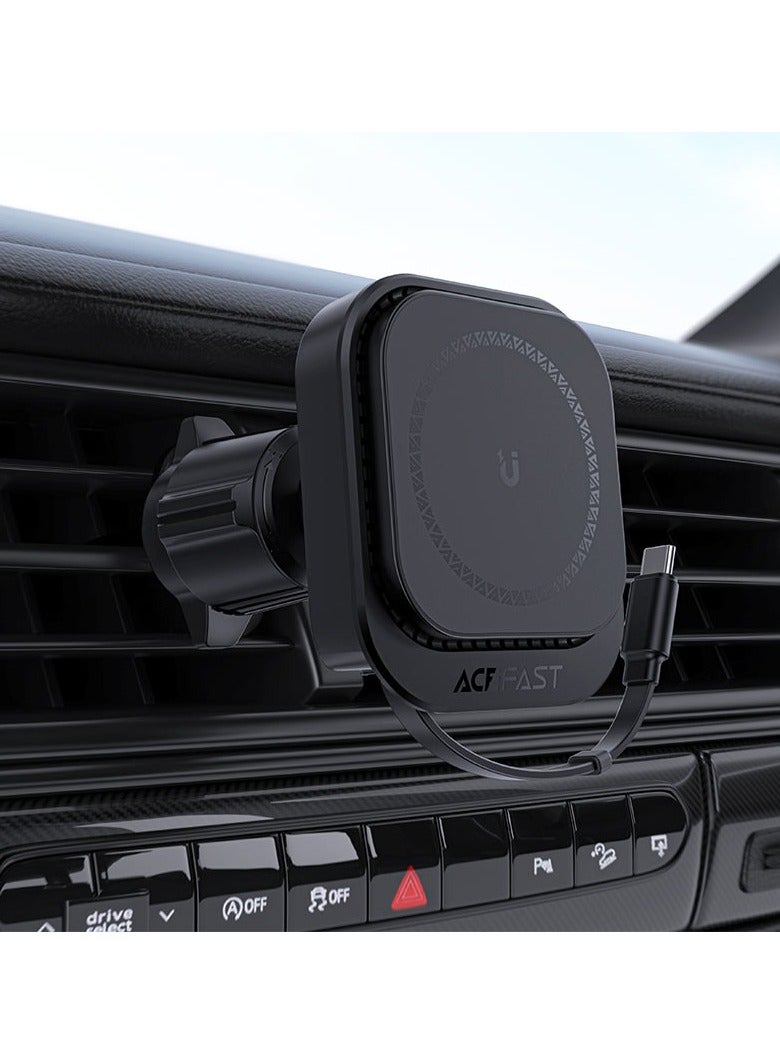 Acefast Fast Wireless Charger Magnetic Car Holder D32 - Image 5