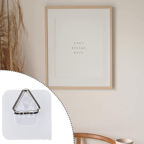AccEncyc Wall Hangers 20 Pack - Vertical Plate Holders, Adhesive Picture Hanger for Wall Decoration - Image 5