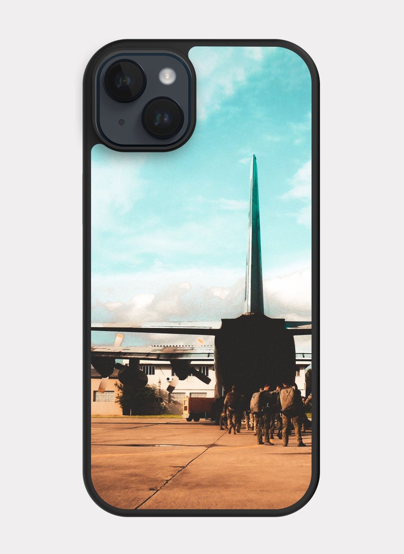 بكسلات كفر ايفون 14 بلس طائرة حاملة جنود سماوي - Image 1