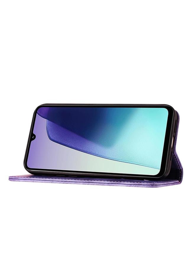 S-TOP Case For Redmi A4 5G Butterfly Cat Embossing Flip Leather Phone Case - Image 5