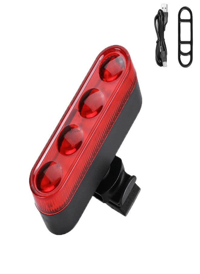 HX Bike Lights for Night Riding, USB Rechargeable Bike Lights Front and Back, Waterproof IP65 Bicycle Light, 3 Modes Bike Headlight, Waterproof Safety Front & Rear Back Light - Image 1