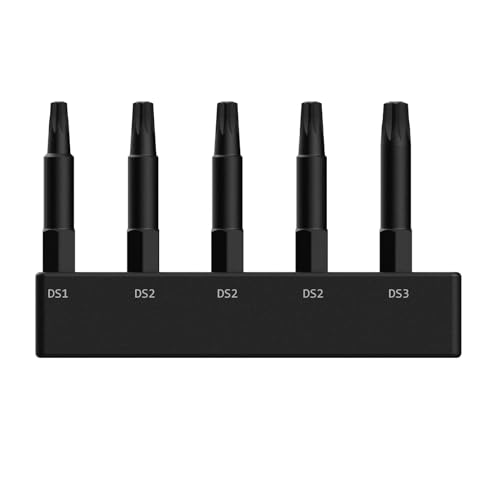 Railer Double Square 8 Point Star Bit Set, 5pc S2 Steel 2 Inch 8 Spline Fastener Drive Bit Set with Storage Bit Holder - Image 5