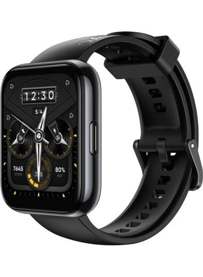 realme Waterproof Big Display Long Battery Life Pro Sports GPS Full Touch Screen Stylish Unisex Smartwach Black - Image 3