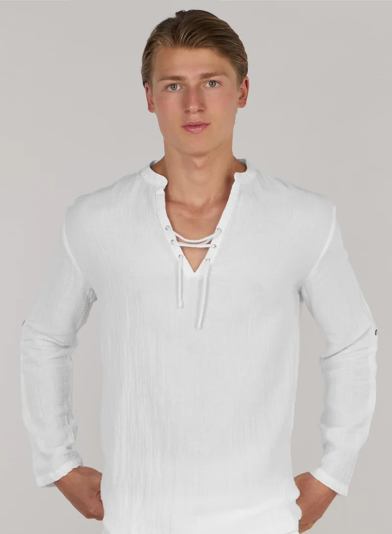 جاست نيتشر تيشيرت ألكساندرو مزدوج بإطلالة عصرية