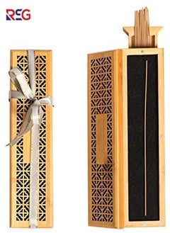 RSG RSG – Incense Burner for Stick Incense Wood Box with Drawer coming with 20pcs Oud sticks – A12S  - Image 1