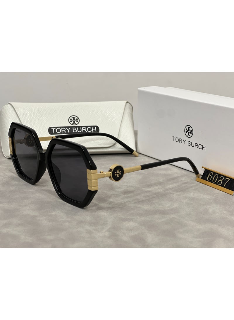 Tory Burch 100% UVA / UVB Protection Unisex Metal Sunglasses