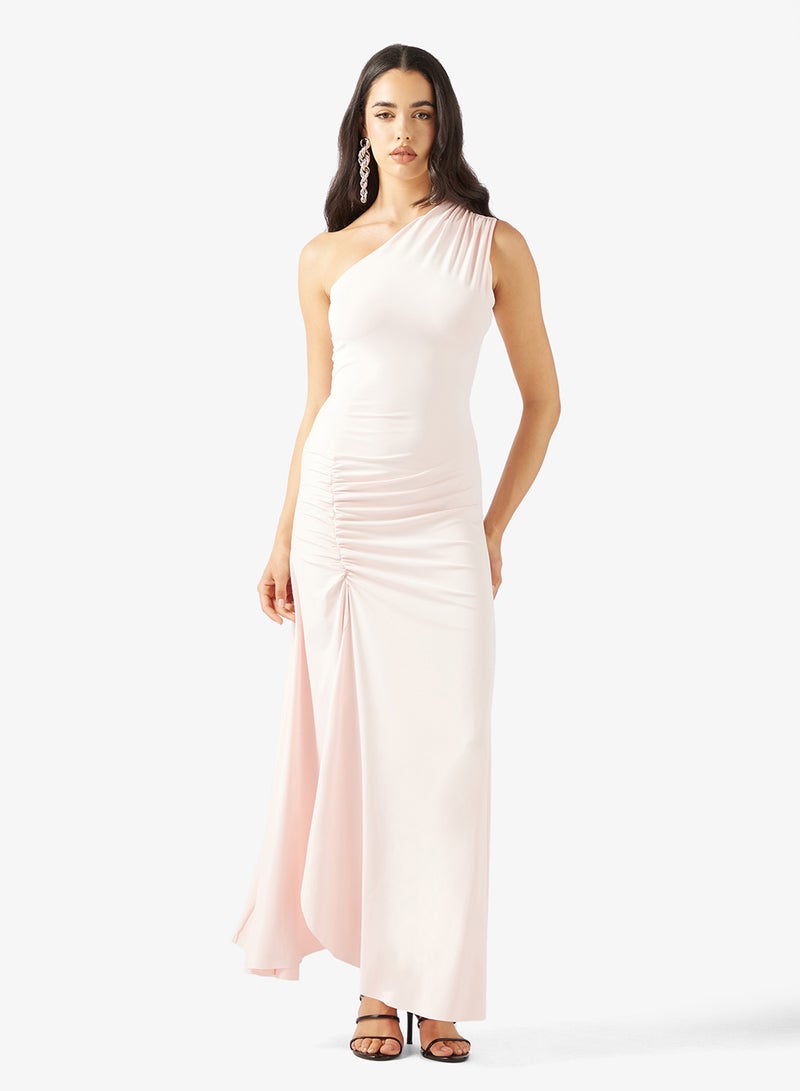 جينجر فستان بكتف واحد مع فتحة - Image 1