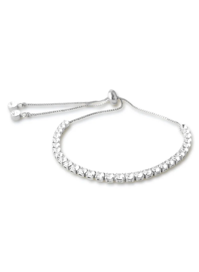 هزمير جولري Divine Nostalgia Tennis Bracelet - Silver Finish