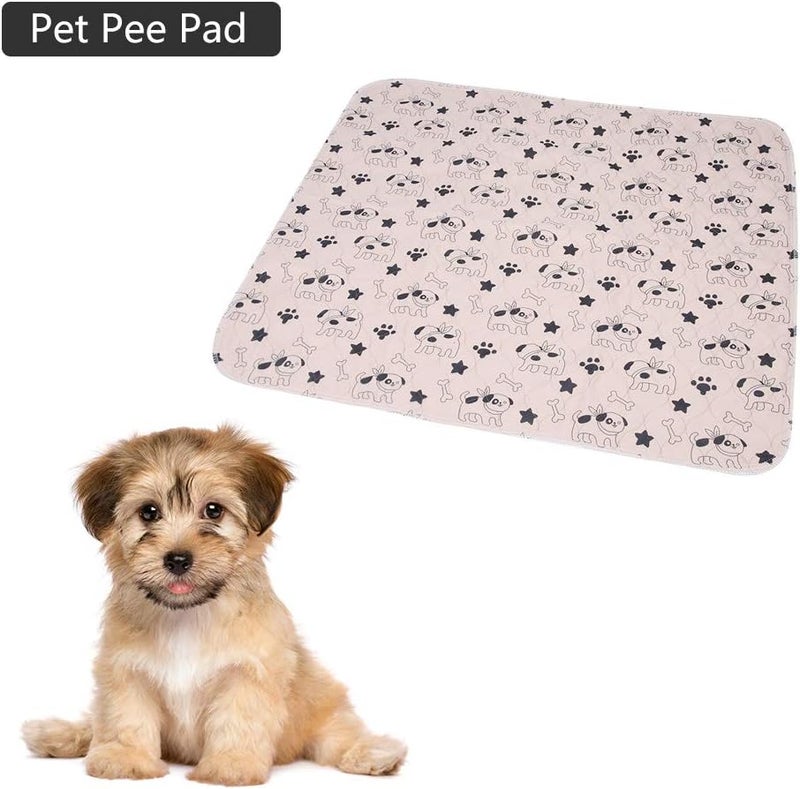 Haofy Dog Pee Pad, 15.7 * 23.6in, Reusable Washable Absorbent Pet Training Pads Bed Carpet for Dogs, Puppy, Cats, 3 Layers Design, Strong Absorb-ability, With Lovely Cartoon (70*80cm) - Image 4