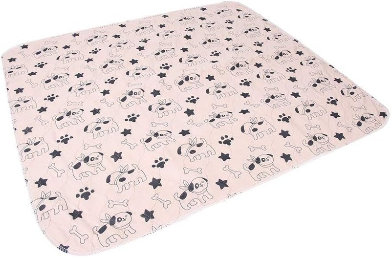 Haofy Dog Pee Pad, 15.7 * 23.6in, Reusable Washable Absorbent Pet Training Pads Bed Carpet for Dogs, Puppy, Cats, 3 Layers Design, Strong Absorb-ability, With Lovely Cartoon (70*80cm) - Image 5