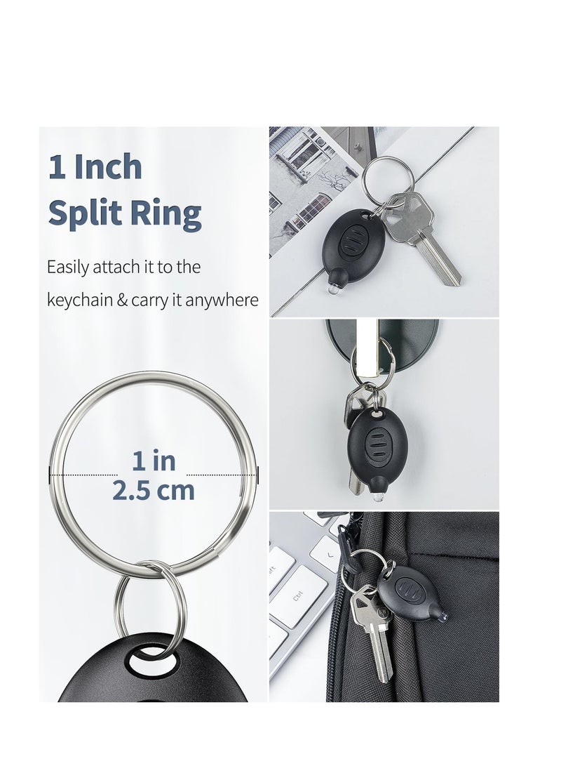 10 Pack Mini LED Keychain Flashlights Ultra Bright 12 Lumen Portable Battery Powered for Outdoor Camping Hiking Emergency - Image 5