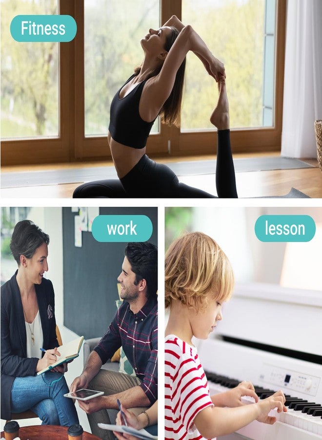 dretec pomodoro Timer, Productivity for Studying, Large Button, Interval,Beige - Image 3