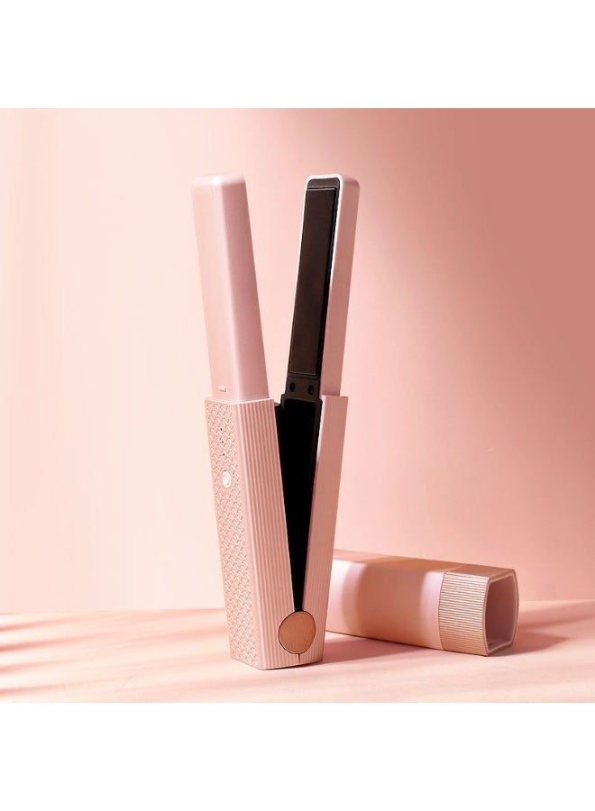 Mini USB Wireless Hair Straightener & Curler – Portable Dual-Use Styling Tool for Bangs and Hair - Image 5