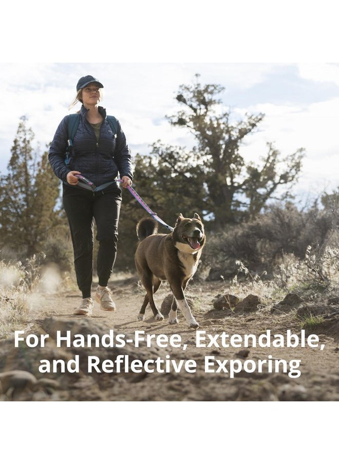 RUFFWEAR - Ruffwear, Crag Ex Leash, Extendable Dog Leash, Hand-Held or Waist-Worn Reflective Lead, Midnight Wave - Image 1