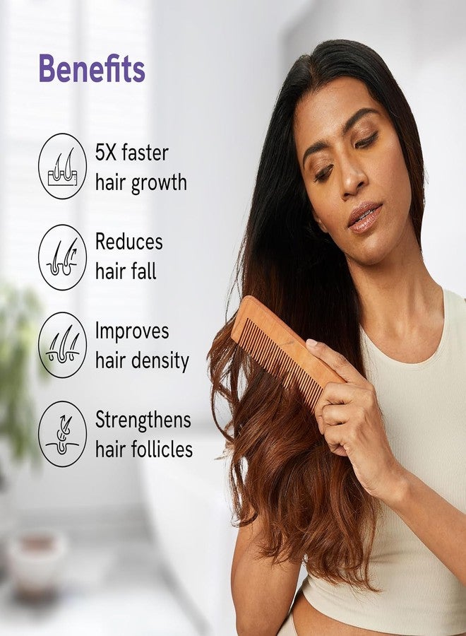 Bodywise Be Bodywise Rosemary Hair Growth Roll-On Serum (25Ml) & Derma Roller,3% Redensyl,2% Aminexil & 2% Anagain For Thicker Hair Growth,0.5Mm Titanium Micro Needles For Better Follicle Stimulation - Grams - Image 2