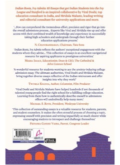 Indian Roots, Ivy Admits:: 85 Essays that got Indian Students Into the Ivy League and Stanford  - Image 2