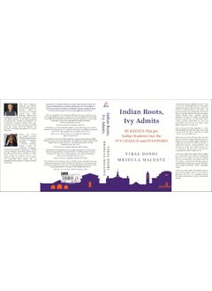 Indian Roots, Ivy Admits:: 85 Essays that got Indian Students Into the Ivy League and Stanford  - Image 1