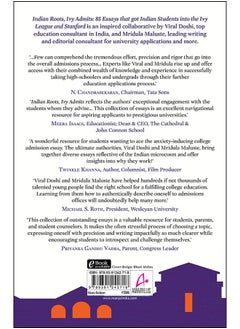 Indian Roots, Ivy Admits:: 85 Essays that got Indian Students Into the Ivy League and Stanford  - Image 3