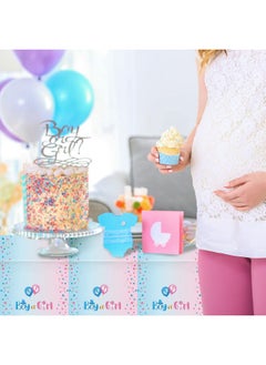 3Pcs Boy Or Girl Gender Reveal Tablecloths Pink And Blue Plastic Disposable Table Covers For Baby Gender Reveal Party Decorations Supplies, 54" X 108" - pzsku/Z28A4A7C6212591BE338CZ/45/_/1734347143/03bcb442-6378-4f22-bc20-ebf9ad75338c