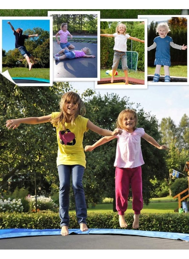 Rainbow Toys - Rainbow Toys Trampoline with Safety Enclosure - 8ft - Image 1