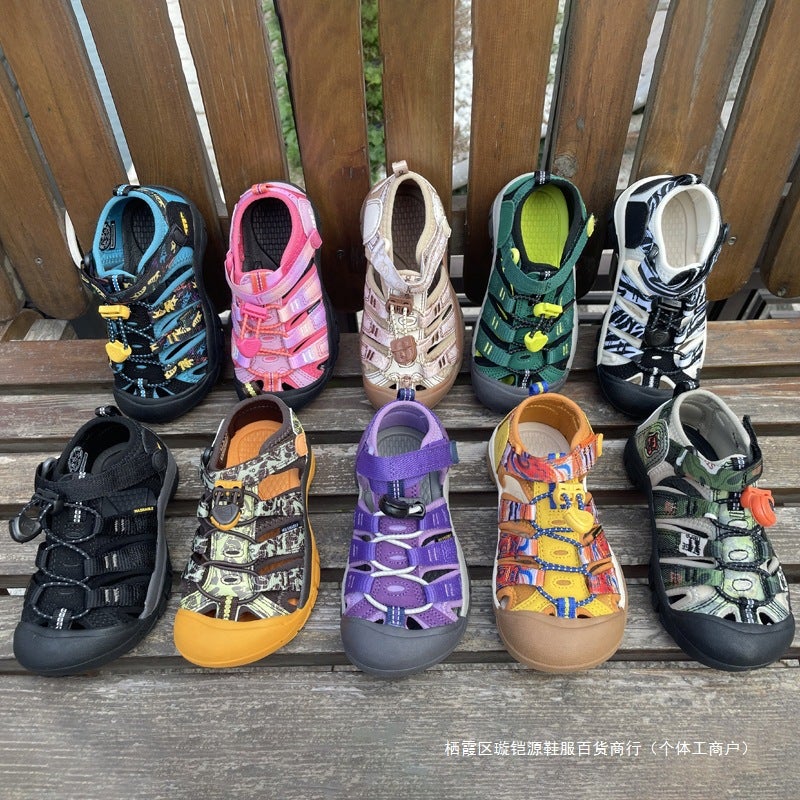 Branded Shoes Keen Kidsren'S Shoes Sandals Wading Outdoor Sports Kidsren'S Shoes Men'S Beach Shoes - Image 5