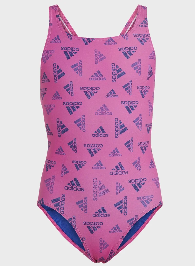 adidas Logo Swimsuit