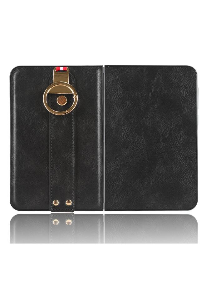 S-TOP Case For Microsoft Surface Duo Wristband Leather Back Phone Case - Image 2