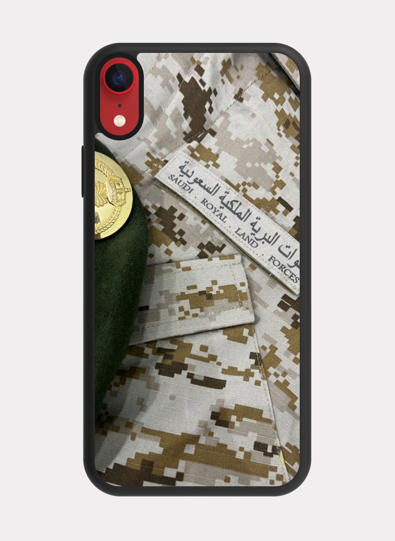 PXLAAT iPhone XR case cover Saudi Land Forces - Image 1