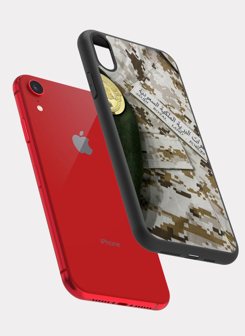 PXLAAT iPhone XR case cover Saudi Land Forces - Image 2