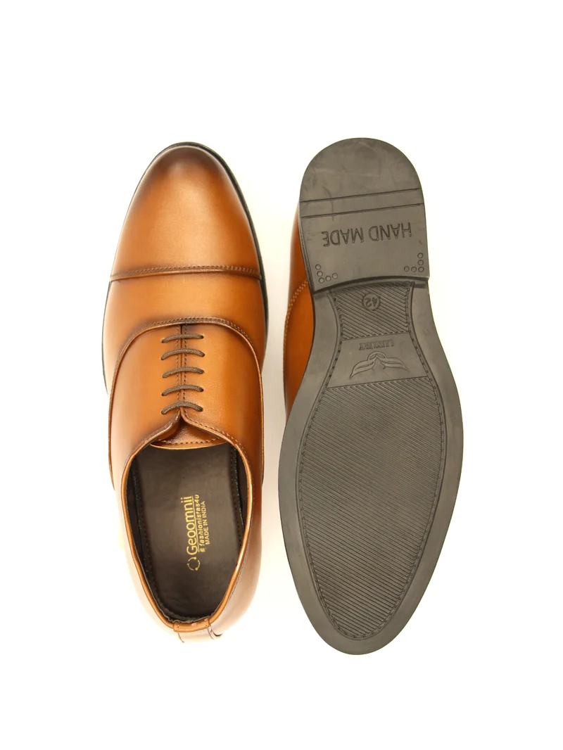 Geoomnii Formal Lace-Up Shoes for Men – Classic Dress Shoes for Office, Parties & Special Occasions