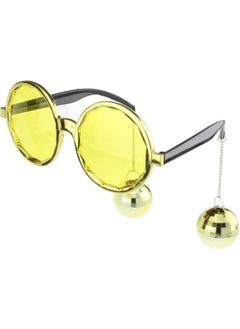 Party Glasses with Earring Disco Ball - Yellow - pzsku/Z28A51026F5704EE57AA0Z/45/_/1737058756/eabee6fa-0838-4546-bad7-642e0d9fa0dd