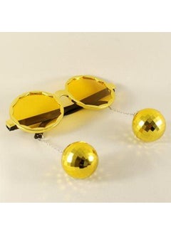 Party Glasses with Earring Disco Ball - Yellow - pzsku/Z28A51026F5704EE57AA0Z/45/_/1737058775/d218f80d-7bdb-4d0b-a2c3-85f758b11fcd