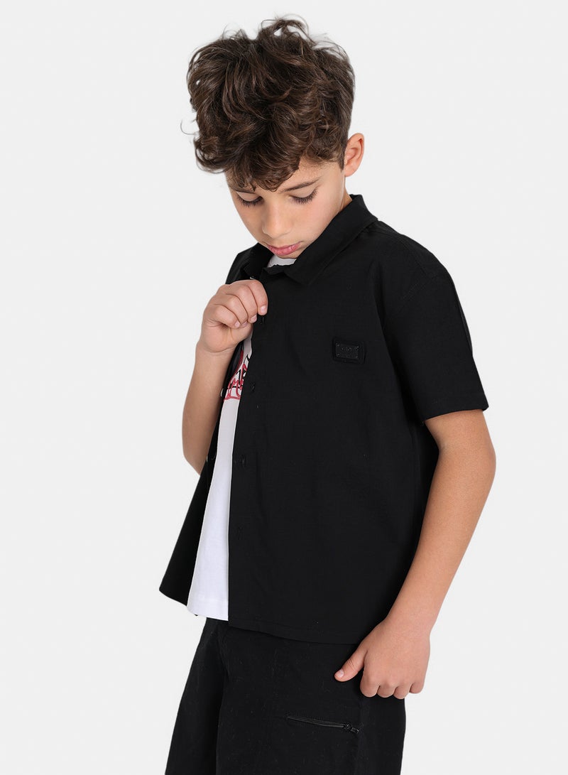 Junior Boys Short Sleeve Shirt - Image 2