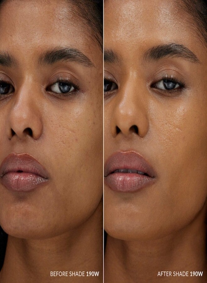 ريفي كريم أساس مرطب للبشرة من ريفي، بتركيبة جل مع حمض الهيالورونيك، درجة 190W - متوسطة مع درجات ذهبية دافئة، خفيف الوزن، مرطب للبشرة، 30 مل / 1 أونصة - Image 3