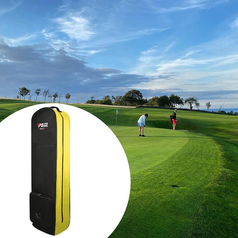 klarako Wheeled Travel Cover for Men, Golf Bags for Airlines Shipping Nylon Cloth Wear Resistant Foldable Bag Protection Case for Golf - Image 3
