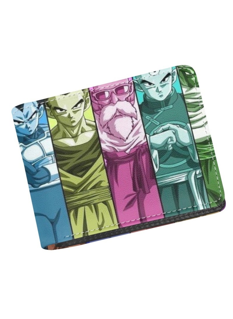 KUYING Slam Dunk, Student Card Bag, Leather Wallet 