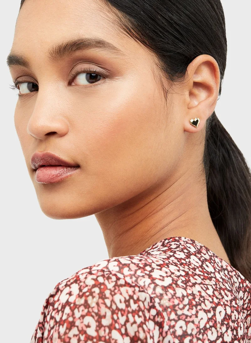 Ted Baker Sersy Crystal  Heart Stud Earrings