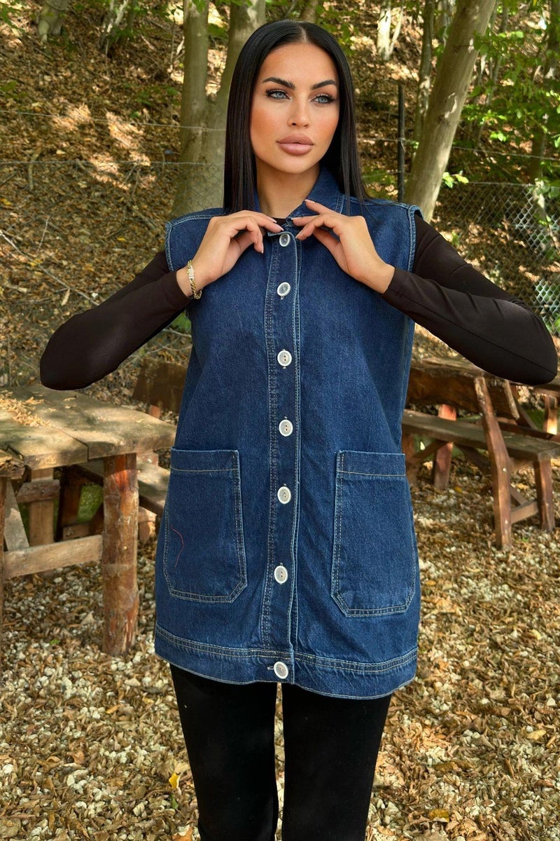 Weshaya Jacket Women Blue - Image 4