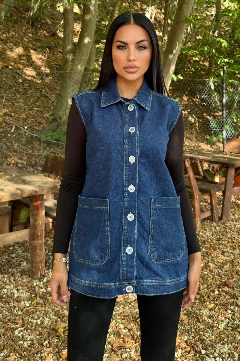 Weshaya Jacket Women Blue - Image 1