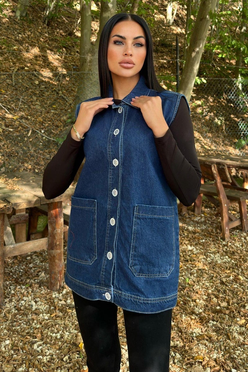 Weshaya Jacket Women Blue - Image 3