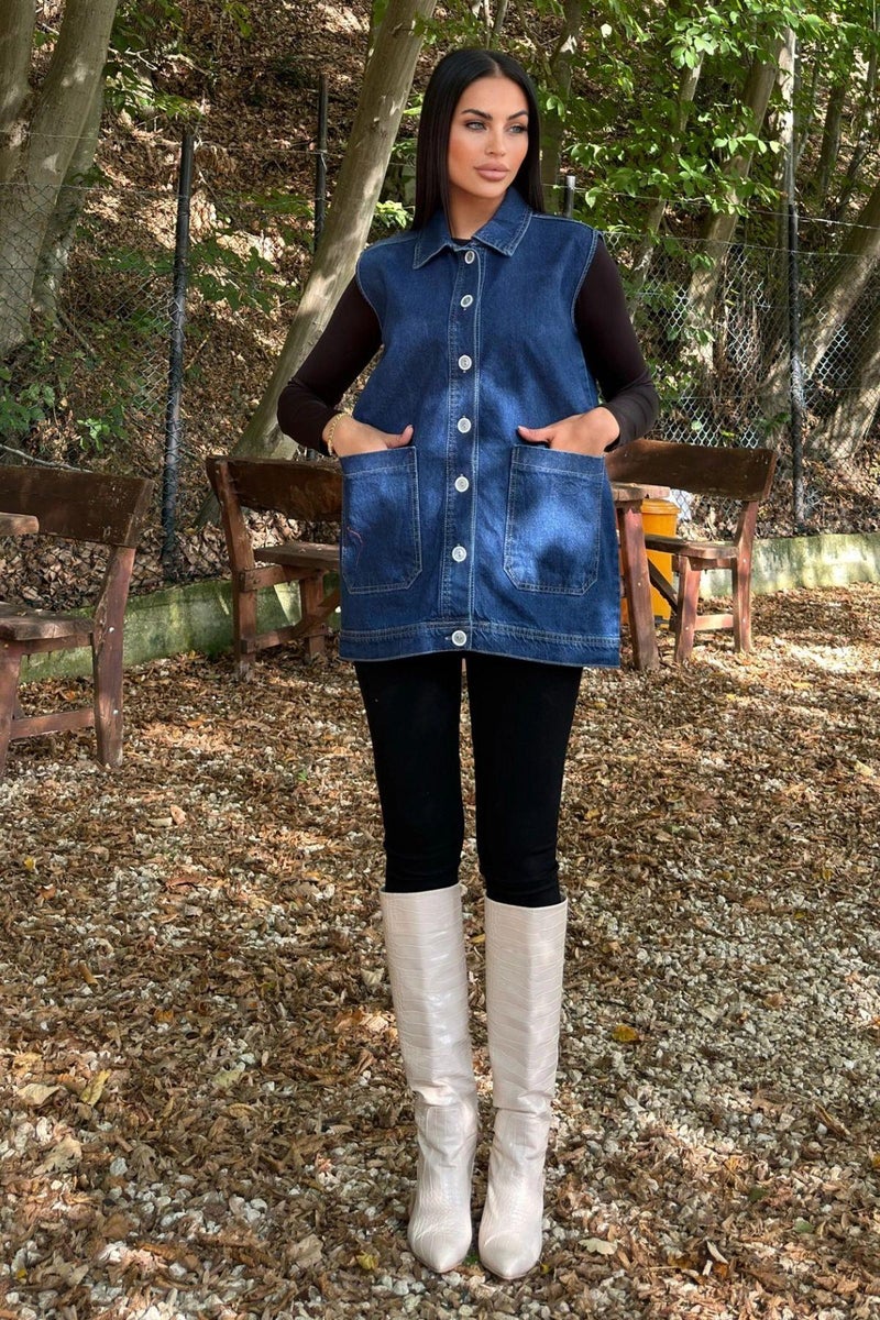 Weshaya Jacket Women Blue - Image 5